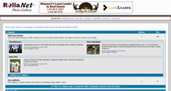 Desktop Screenshot of gallery.rollanet.org